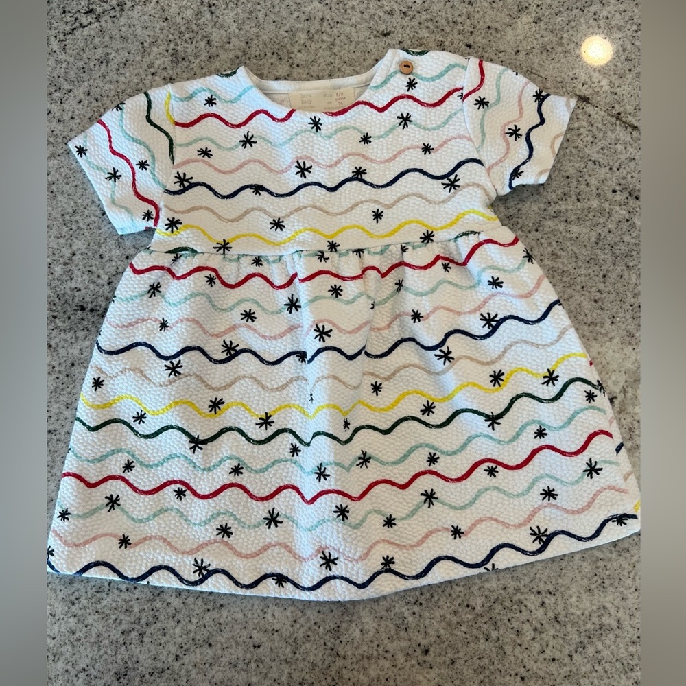 Zara Dress baby girl 6-9 months